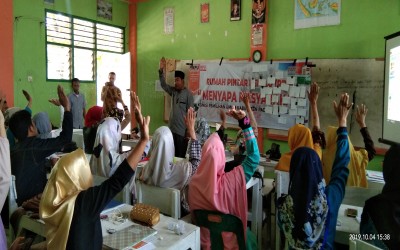 Sosialisasi Rumah Pintar Pemilu (RPP) di Kampus STIT PL Gunungtua