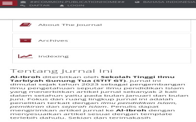 AL-IBROH  JURNAL ONLINE STIT PL-GUNUNG TUA
